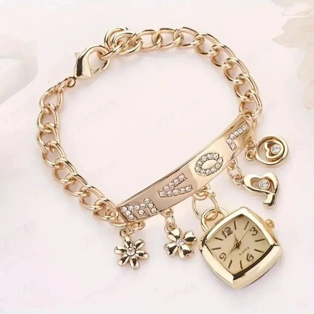 Bracelet Watch (Golden Color) - Picture 3 of 3